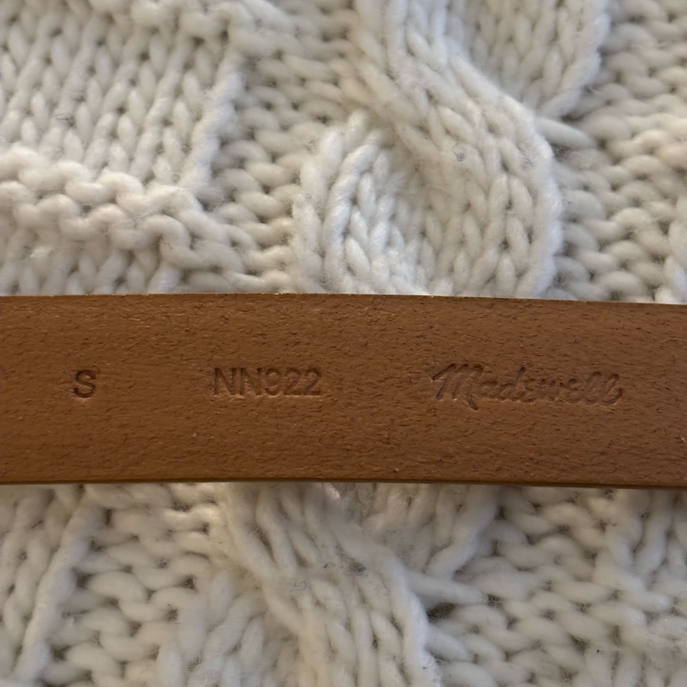 Madewell Triple Metal Keeper Belt - Picture 6 of 7